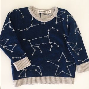 HTF Bobo Choses constellation sweater